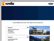 Tablet Screenshot of krella.de